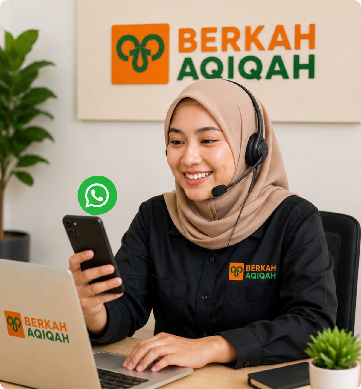 Hubungi tim Berkah Aqiqah via WhatsApp